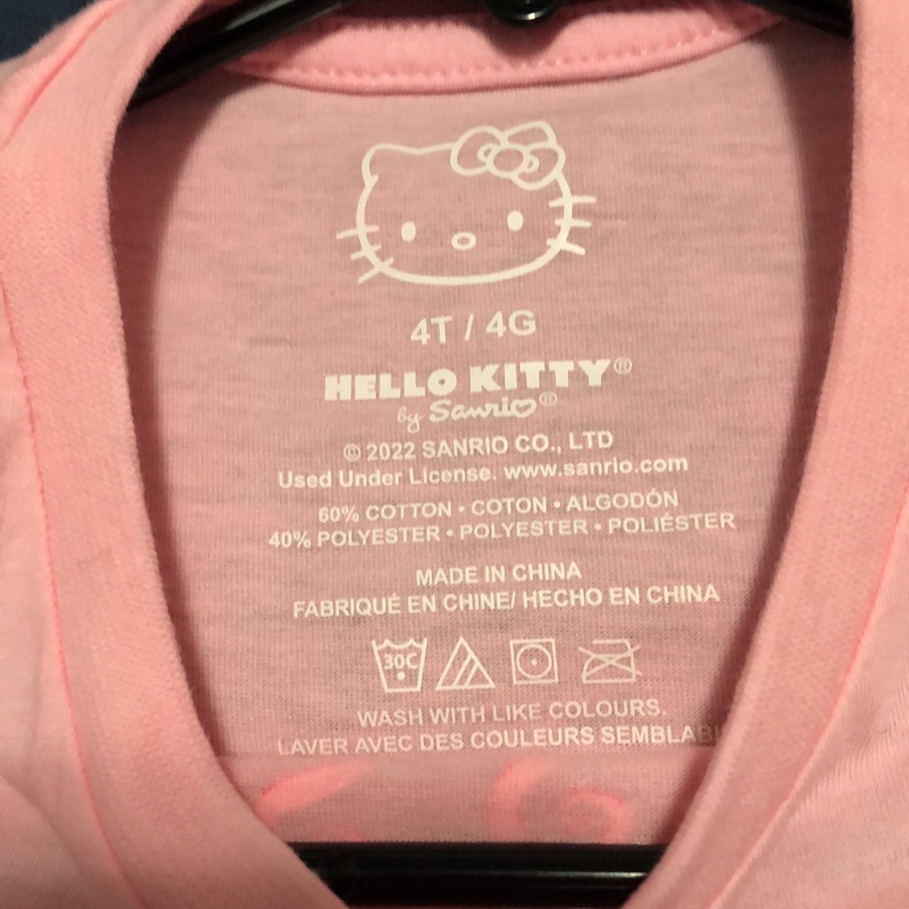 🌟NWT🌟Hello Kitty Pink Kids T-Shirt - Picture 5 of 5